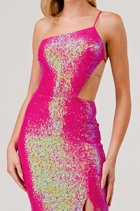 **SALE** SEQUINS FORMAL DRESS