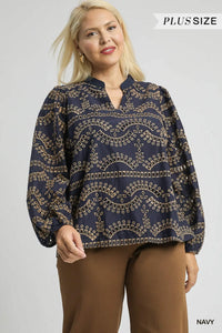 Eyelet Blouse