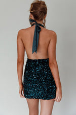 Load image into Gallery viewer, SEQUINS MINI DRESS
