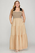 Load image into Gallery viewer, #1 Satin Tie Detail Midi Dress
