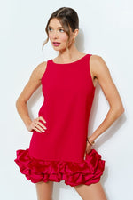 Load image into Gallery viewer, RED MINI DRESS
