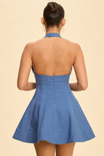 Load image into Gallery viewer, HALTER MINI DRESS
