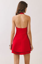 Load image into Gallery viewer, HALTER MINI DRESS
