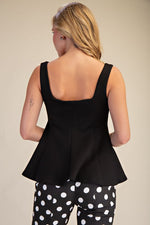 Load image into Gallery viewer, PEPLUM TOP
