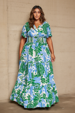 Load image into Gallery viewer, #4 Printed Maxi Dress
