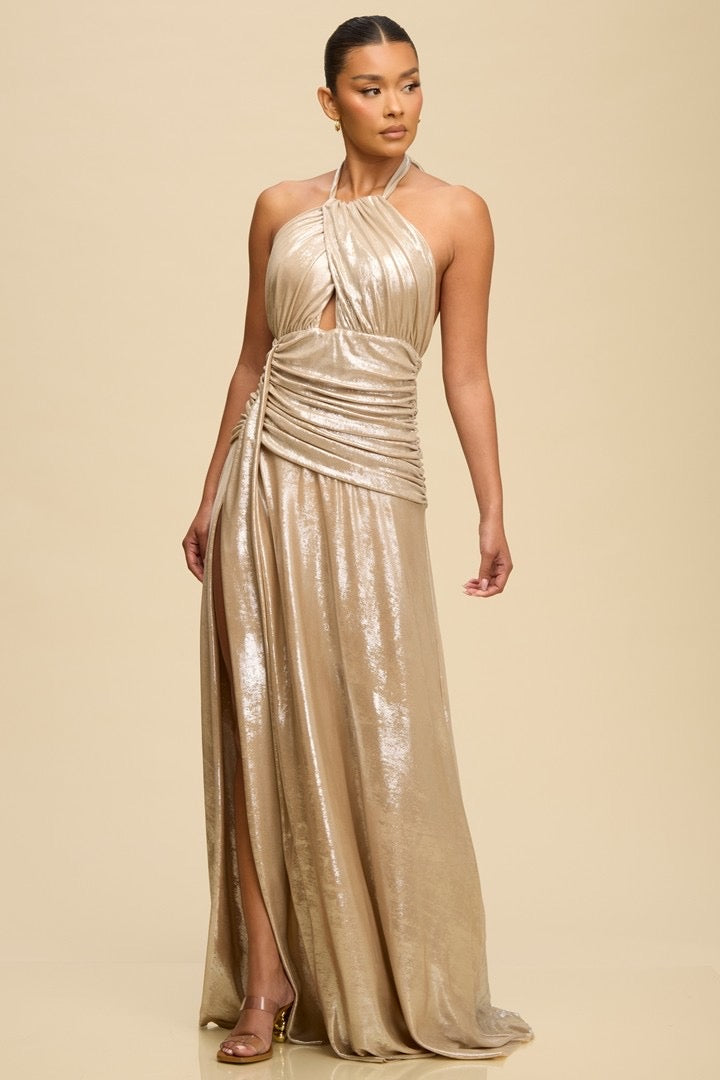 **SALE** HALTER DRESS