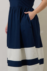 #7 Navy Maxi Dress