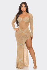 **SALE** RHINESTONE FORMAL DRESS