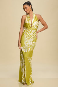 Satin Maxi Dress