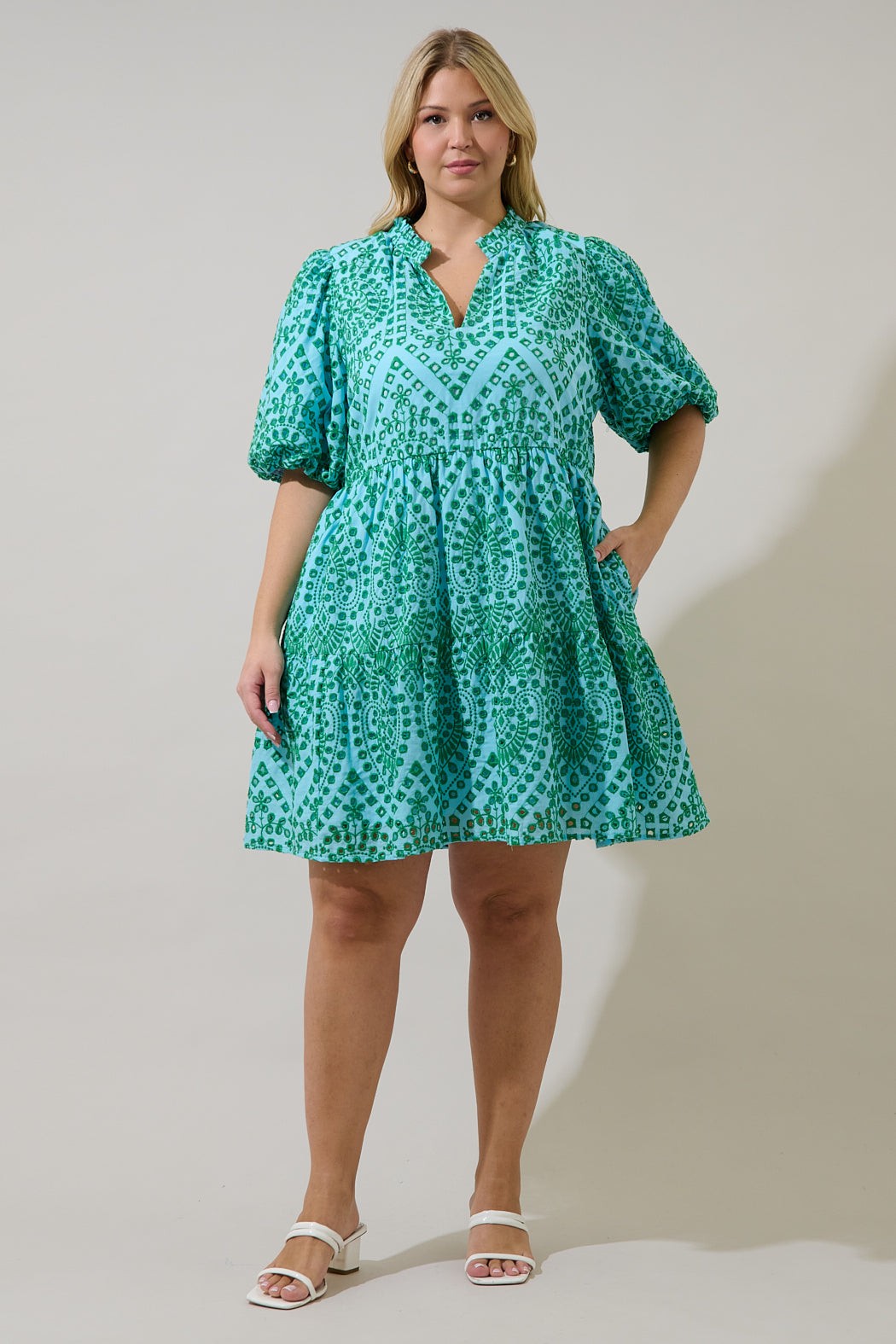 #9 Eyelet Tunic Dress
