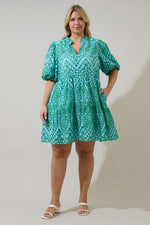 Load image into Gallery viewer, #9 Eyelet Tunic Dress
