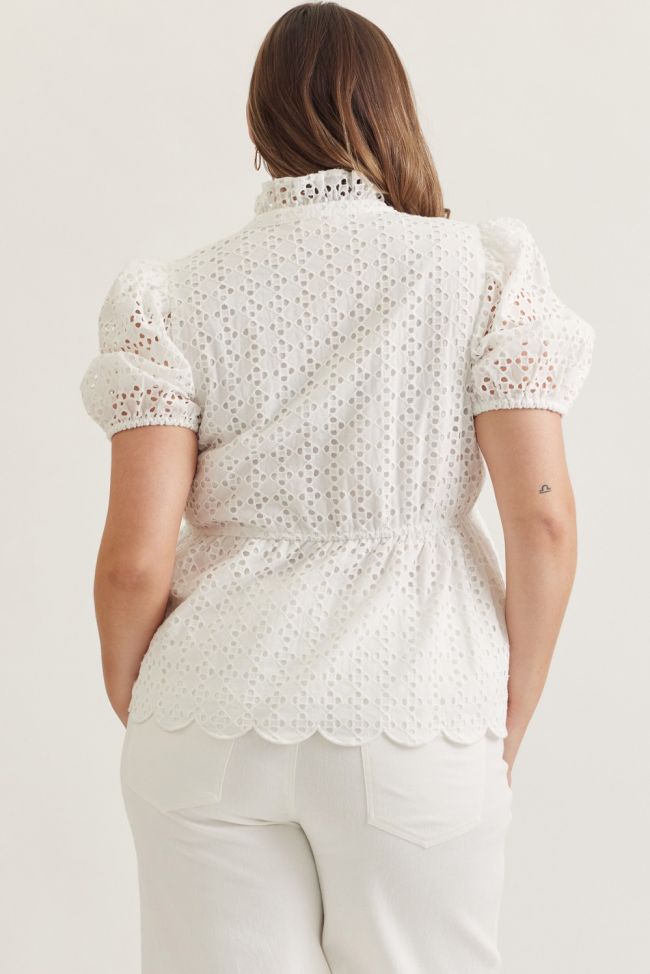 Eyelet Top