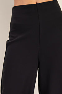 BLACK HIGH WAISTED PANT