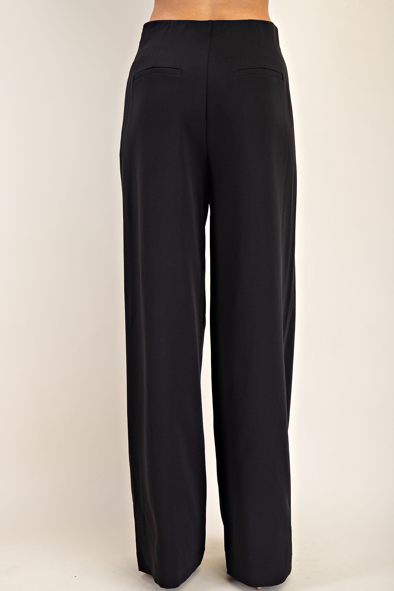 BLACK HIGH WAISTED PANT