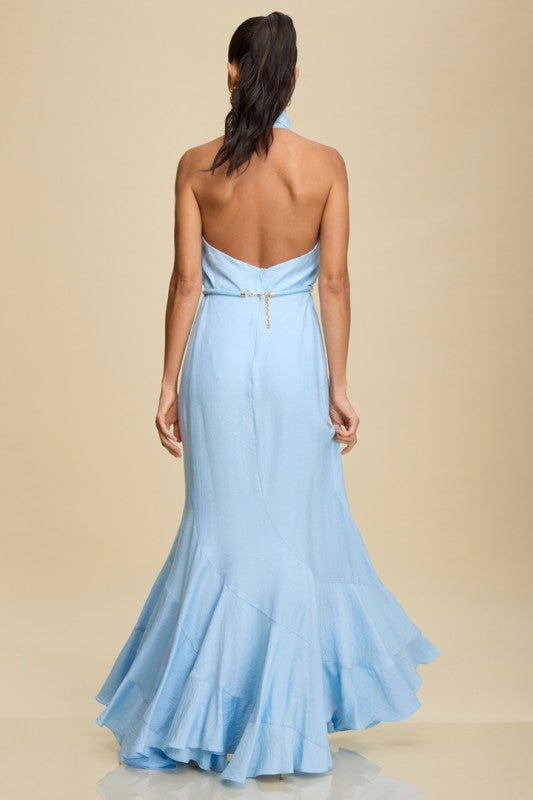DREAMER GOLD ACCENT DRESS