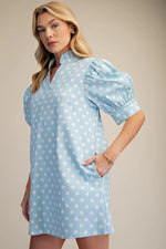 Load image into Gallery viewer, Polka Dots Mini Dress
