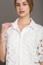 Load image into Gallery viewer, **SALE** Floral Lace Mini Dress
