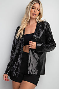 **SALE** SEQUINS BLAZER