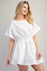 **SALE** WHITE MINI DRESS