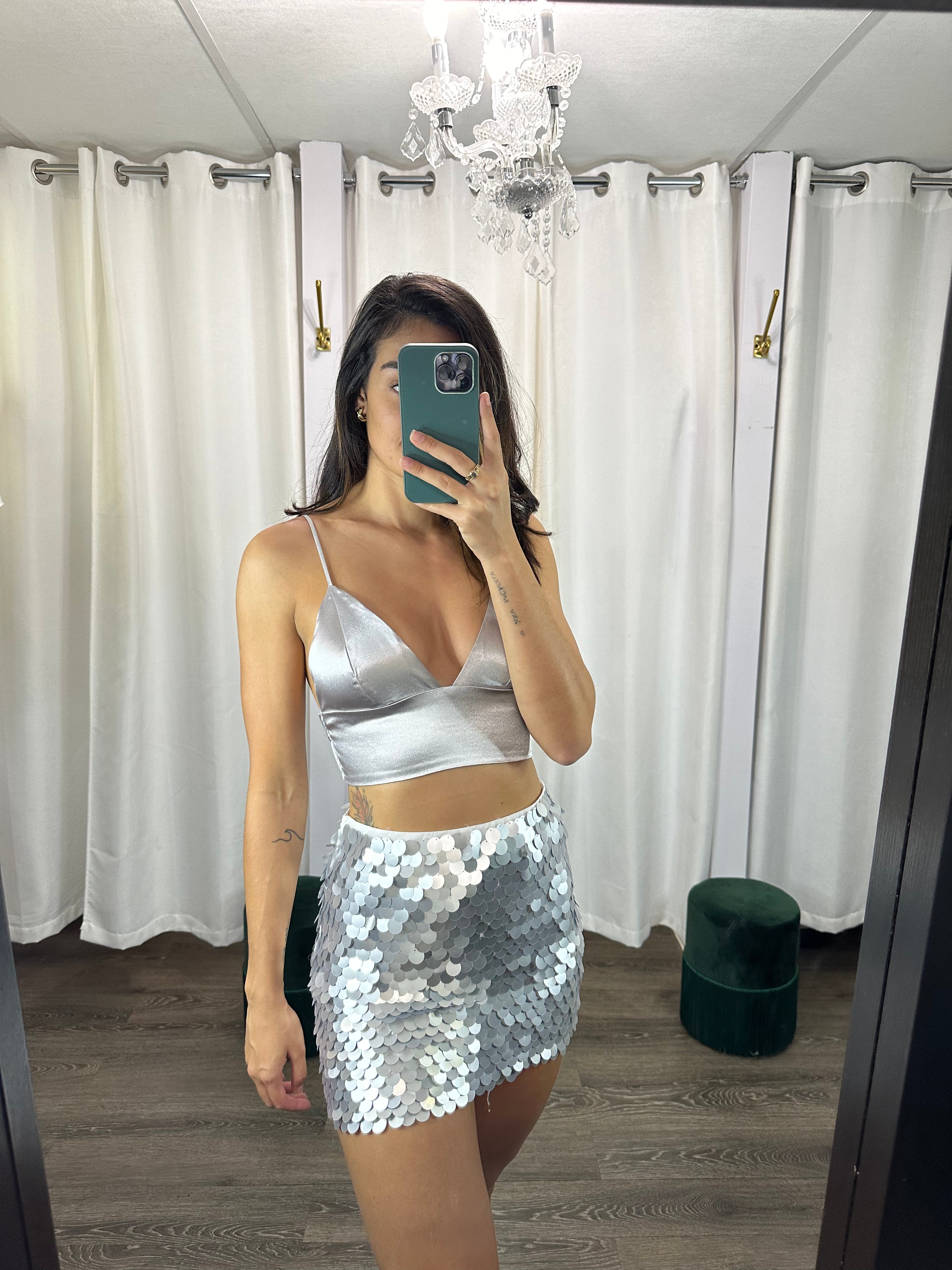 **SALE** Sequins Skirt