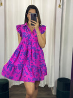 Load image into Gallery viewer, **SALE** FLORAL PRINT TUNIC DRESS
