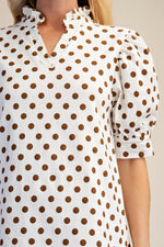 Load image into Gallery viewer, Polka Dots Mini Dress
