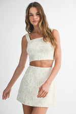 Load image into Gallery viewer, Ivory Sequin Details Set
