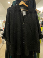 Load image into Gallery viewer, #13 Black Dots Details Top
