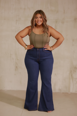 #27 High Waisted Flare Jeans