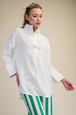 Load image into Gallery viewer, White Tunic Top
