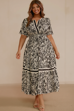 Load image into Gallery viewer, Floral Printed Midi Dress
