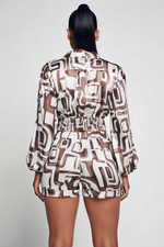 Load image into Gallery viewer, SATIN TOP &amp; SHORT SET
