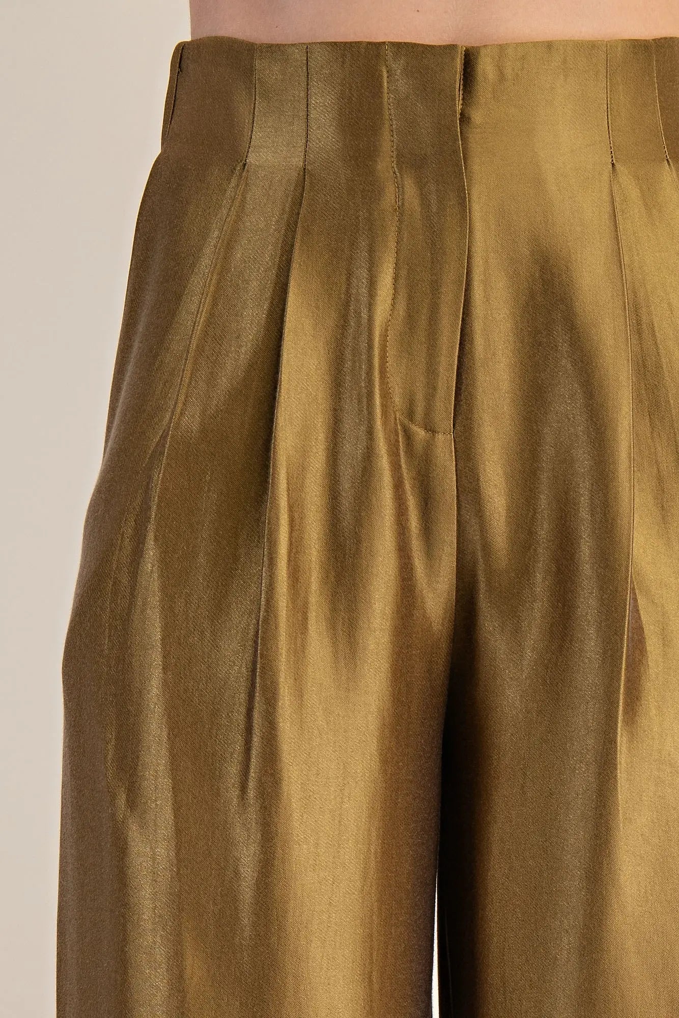 High Waist Wide Leg Pant
