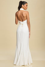 Load image into Gallery viewer, DREAMER GOLD ACCENT DRESS
