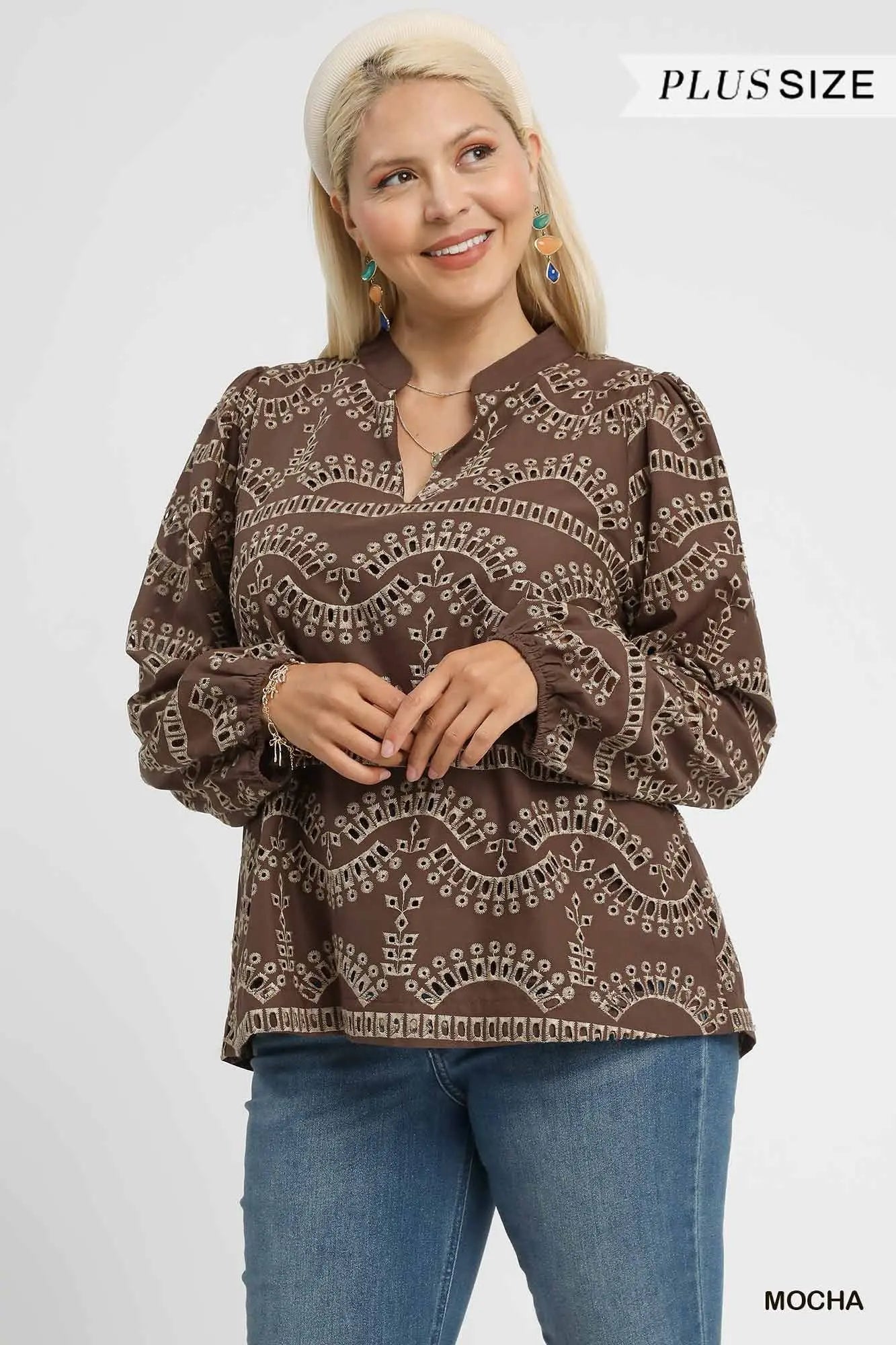Eyelet Blouse