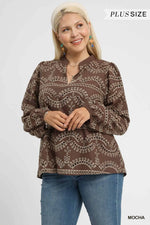 Load image into Gallery viewer, Eyelet Blouse
