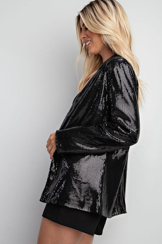 **SALE** SEQUINS BLAZER