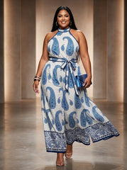 #28 Printed Jumpsuit