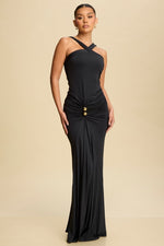 Load image into Gallery viewer, Black Maxi Dress

