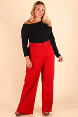 Palazzo Pants with Belt