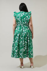 **SALE**Printed Midi Dress