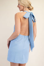 Load image into Gallery viewer, **SALE** HALTER MINI DRESS
