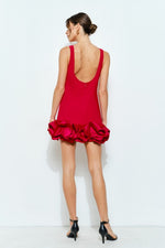 Load image into Gallery viewer, RED MINI DRESS

