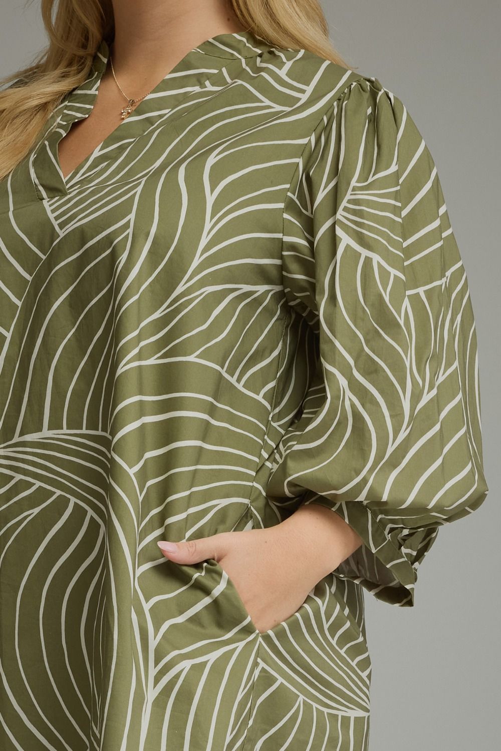 Printed Tunic Dress