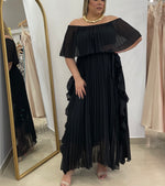 Load image into Gallery viewer, Off the Shoulder Maxi Dress
