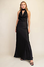 Load image into Gallery viewer, HALTER BACKOFF DRESS
