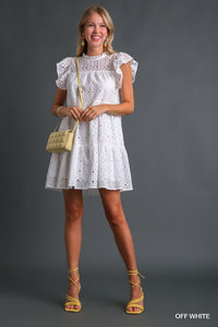 **SALE** Eyelet Tunic Dress