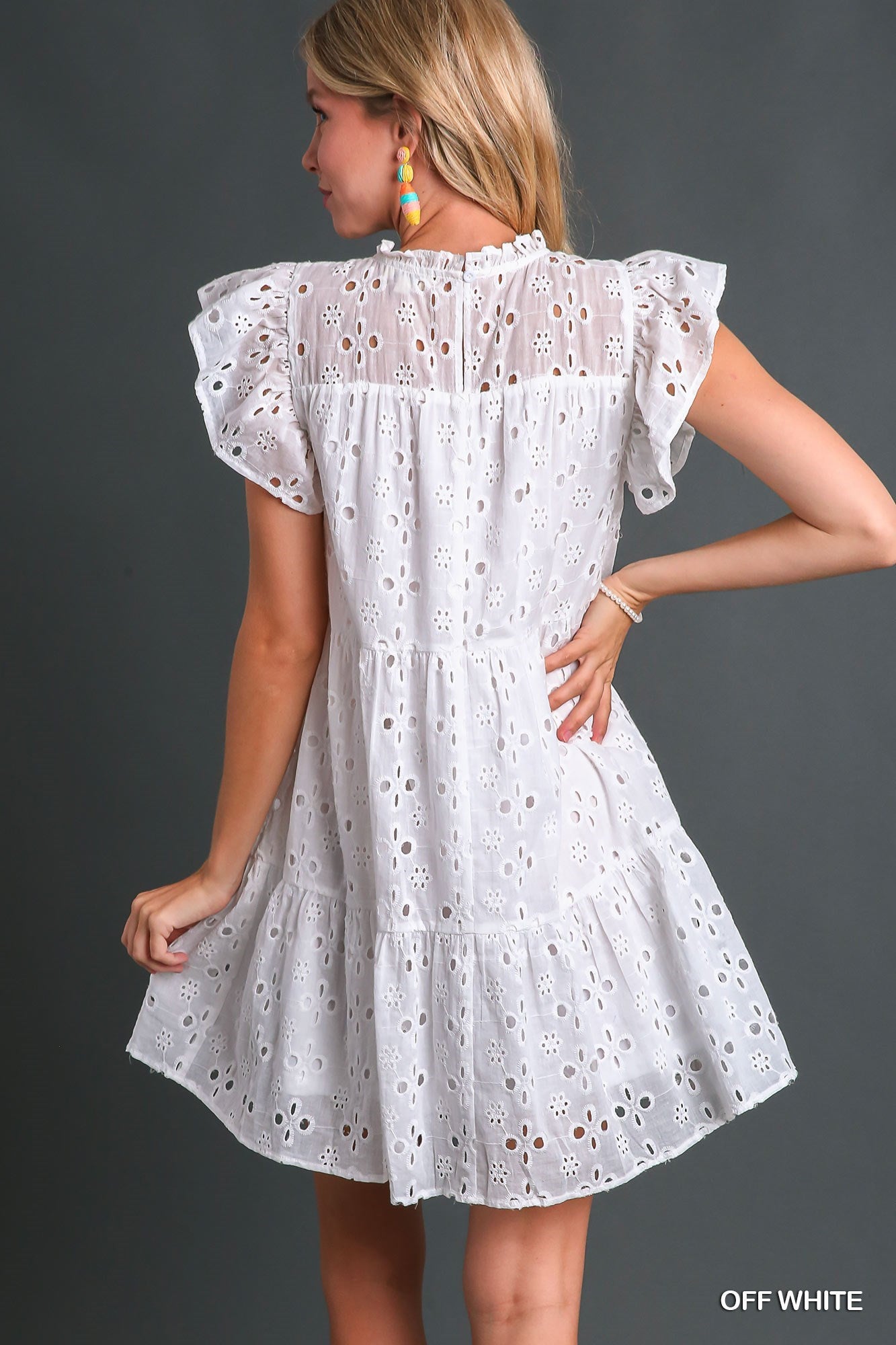 **SALE** Eyelet Tunic Dress