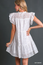 Load image into Gallery viewer, **SALE** Eyelet Tunic Dress
