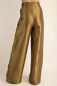 High Waist Wide Leg Pant